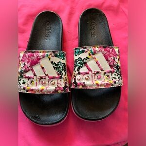 Adidas Floral Slides